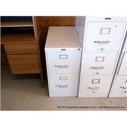 ANDERSON HICKEY 2-DRAWER WHITE FILE CABINET