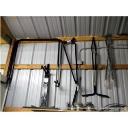 ASSORTED METAL SUPPORT BRACKETS