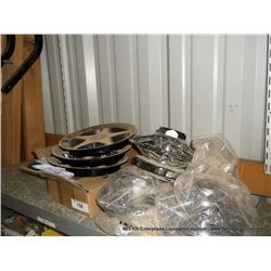 LOT: ASSORTED GOLF CART HUB CAPS