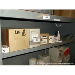 CONTENTS: SHELF--ASSORTED PARTS