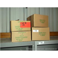 4 BOXES: INTERCOASTAL HUB CAPS