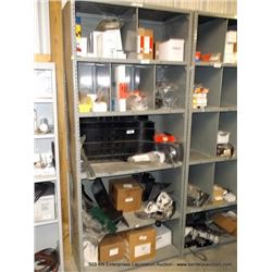 GREY METAL 7' PARTS SHELVING