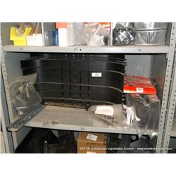 CONTENTS: SHELF--CANVAS BELTS, GOLF BAG BRACKETS