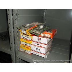 CONTENTS: SHELF--SPARK PLUGS