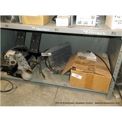 CONTENTS: SHELF--PEDAL RELAYS & PARTS