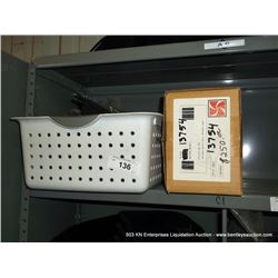 CONTENTS: SHELF--ELECTRIC HEATER & LIGHT CUPS