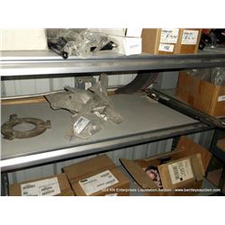 CONTENTS: SHELF--BOX OF HINGES & MISCELLANEOUS