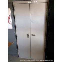 2-DOOR METAL CABINET