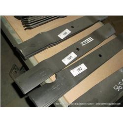 GRASSHOPPER MOWER BLADES 2' 2X MONEY
