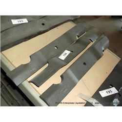 GRASSHOPPER MOWER BLADES 18" 4X MONEY
