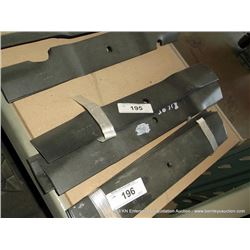 GRASSHOPPER MOWER BLADES 18" 3X MONEY