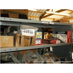 CONTENTS: SHELF--FANS, AIR FILTERS, ENGINE PARTS