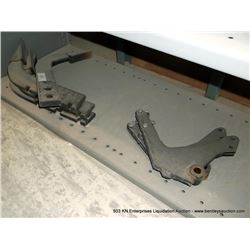 CONTENTS: SHELF--RIPPER SHANKS & LEVELING BRACKETS