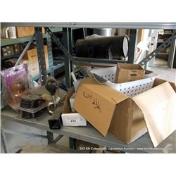 CONTENTS: SHELF--CABLE, LIGHTS, HITCH