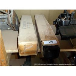 2 18" COMBO 2" WELD-ON RECEIVERS