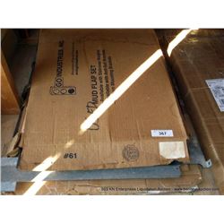 LOT: MUD FLAPS & HANGERS