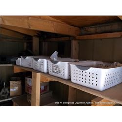 LOT: 5 POLY BINS OF ASSORTED TRAILER LIGHTS