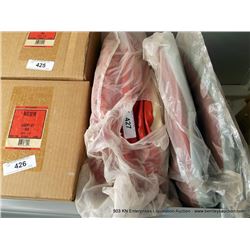 RED & WHITE SEAT COVER
