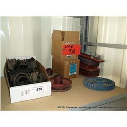 LOT: VALVE COVER, CAM BEARING MOUNTS