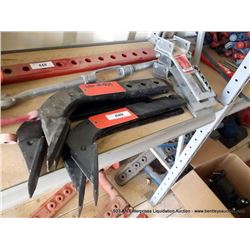 LOT: RIPPER SHANKS, DRAWBAR LOCK