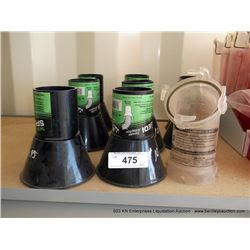 LOT: ASSORTED RV SEWER ADAPTERS