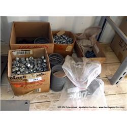 LOT: ASSORTED LUGS & LUG NUTS