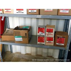 CONTENTS: SHELF--FORD LAMPS, HUB CAPS