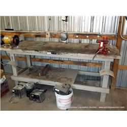 WOOD SHOP TABLE