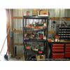 Image 1 : PLASTIC SHELVING W/ CONTENTS