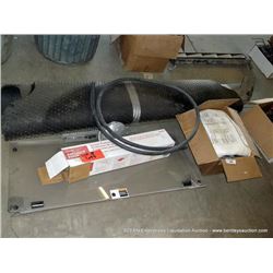 RUBBER MAT W/ WINDSHIELD & ELECTRIC MOTOR