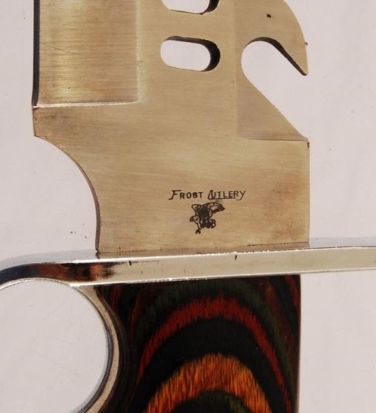 Jim Frost "Undertaker Bowie" Custom Bowie Knife