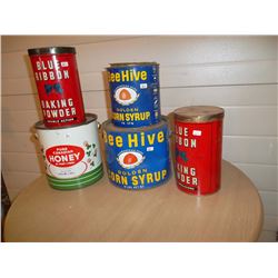 Assorted Tins