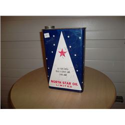 North Star Oil Tin