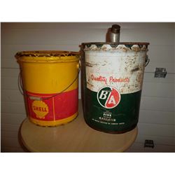 Shell & B/A Pails