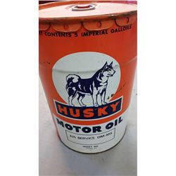 Huskey Motor Oil Can