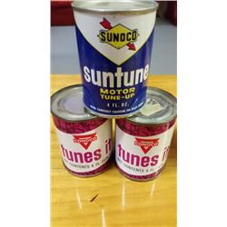 Conoco Sunoco Tins