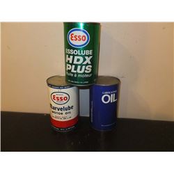 1 Quart Oil Tins