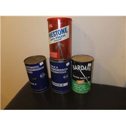 1 Quart Oil Tins