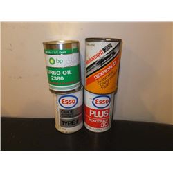 1 Litre Oil Tins