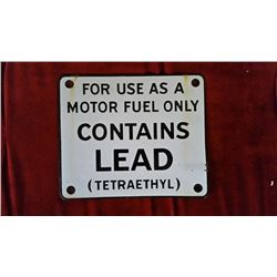 Contains No Lead Sign