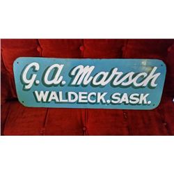 Weldeck, SK Merchant Sign