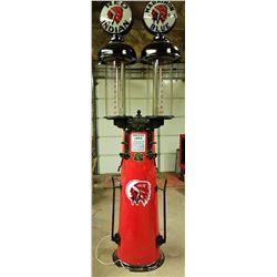 Red Indian Gas Pump