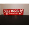 Image 1 : Star Weekly Sign Porcelain