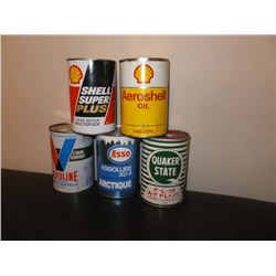 1 Litre Oil Tins