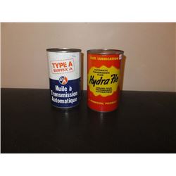 Transmission Oil Tins
