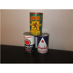 1 Quart Oil Tins