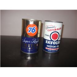 1 Quart Oil Tins