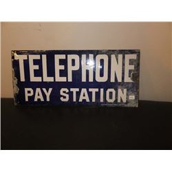 Pay Phone Sign