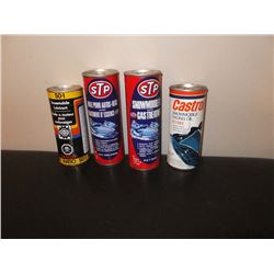 Snowmoble Oil Tins