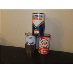 1 Quart Oil Tins